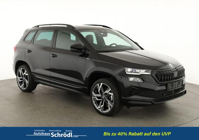 Skoda Karoq - Sportline 1.5 TSI DSG Sportline, AHK, Navi, Matrix, Side, el. Klappe, 5 J.-Garantie