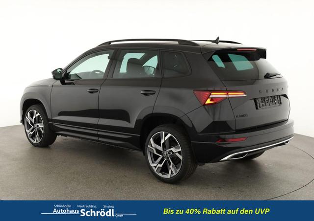 Skoda Karoq Sportline 1.5 TSI DSG Sportline, AHK, Navi, Matrix, Side, el. Klappe, 5 J.-Garantie 