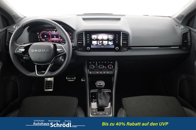 Skoda Karoq Sportline 1.5 TSI DSG Sportline, AHK, Navi, Matrix, Side, el. Klappe, 5 J.-Garantie 