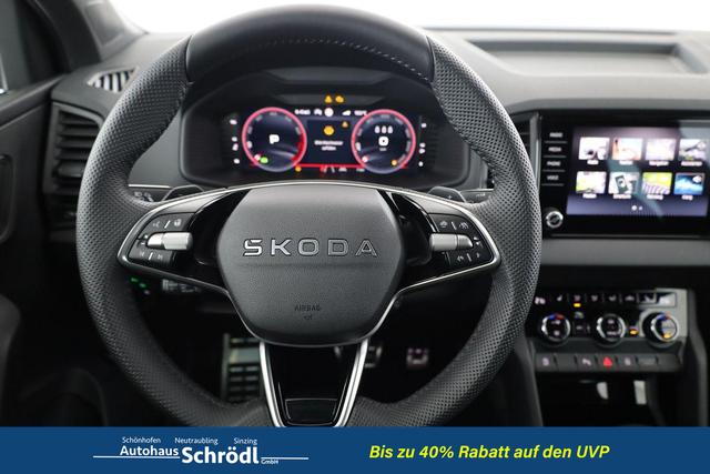Skoda Karoq Sportline 1.5 TSI DSG Sportline, AHK, Navi, Matrix, Side, el. Klappe, 5 J.-Garantie 