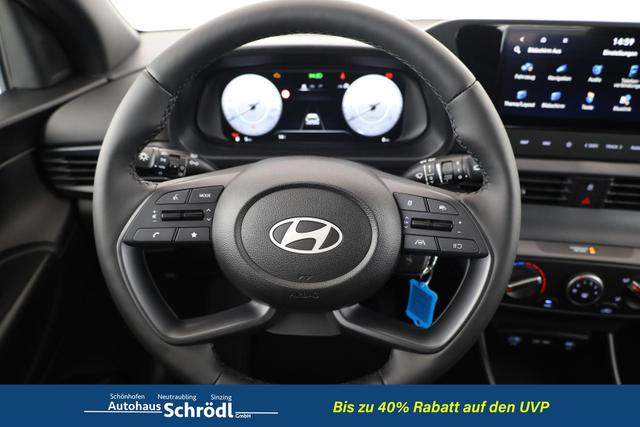 Hyundai i20 1.0 T-GDI Go!, Navi, Kamera, LED, AppConnect, 16-Zoll, sofort 