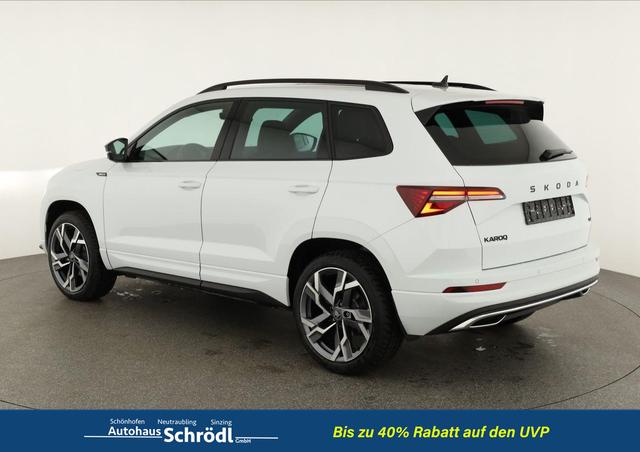 Skoda Karoq Sportline 4x4 2.0 TSI DSG Sportline, Pano, AHK, Navi, Matrix, Side, 5 J.-Garantie 