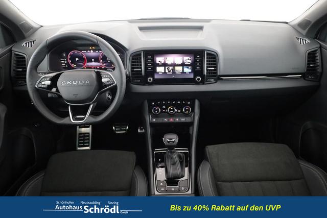 Skoda Karoq Sportline 4x4 2.0 TSI DSG Sportline, Pano, AHK, Navi, Matrix, Side, 5 J.-Garantie 