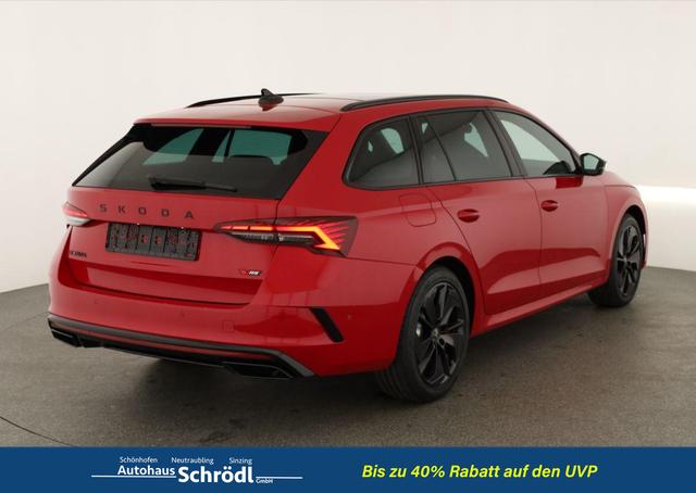 Skoda Octavia Combi 2.0 TSI 195 kW RS DSG, Pano, Standheizung, AHK, Navi, Matrix, Canton, Side, 5 J.-Garantie 