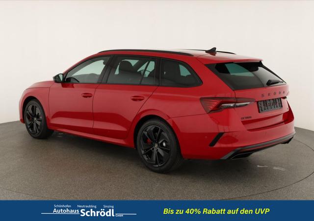 Skoda Octavia Combi 2.0 TSI 195 kW RS DSG, Pano, Standheizung, AHK, Navi, Matrix, Canton, Side, 5 J.-Garantie 
