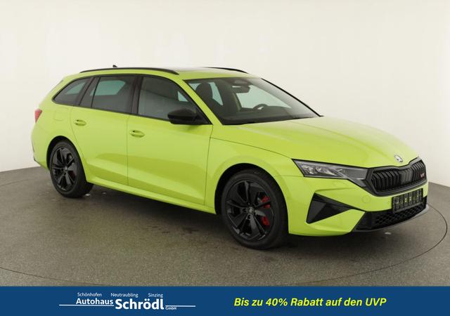 Skoda Octavia Combi - 2.0 TSI 195 kW RS DSG, Pano, Standheizung, AHK, Navi, Matrix, Canton, Side, 5 J.-Garantie