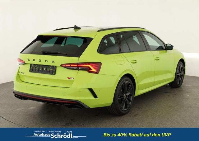Skoda Octavia Combi 2.0 TSI 195 kW RS DSG, Pano, Standheizung, AHK, Navi, Matrix, Canton, Side, 5 J.-Garantie 