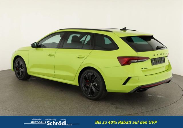Skoda Octavia Combi 2.0 TSI 195 kW RS DSG, Pano, Standheizung, AHK, Navi, Matrix, Canton, Side, 5 J.-Garantie 