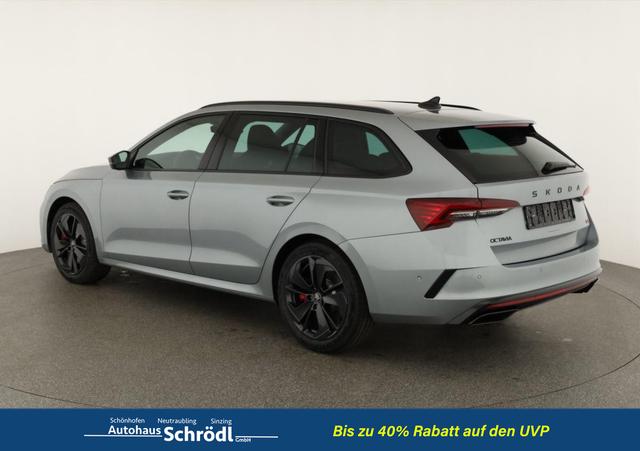 Skoda Octavia Combi 2.0 TSI 195 kW RS DSG, Standheizung, AHK, Navi, Matrix, Side, 5 J.-Garantie 