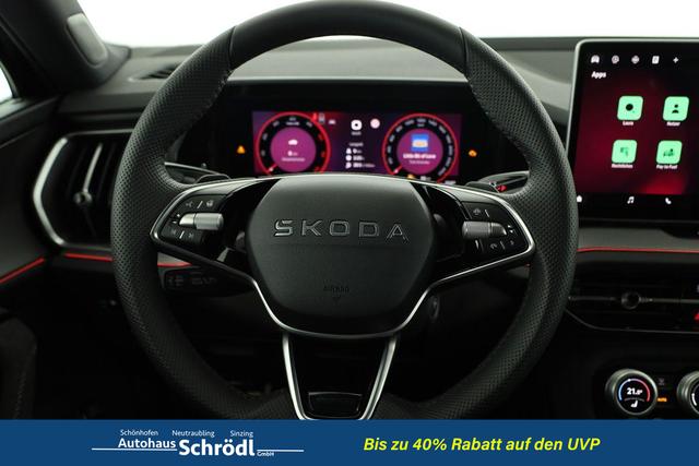 Skoda Kodiaq 2.0 TDI 142 kW 4x4 Sportline DSG Sportline, AHK, Navi, Matrix, el. Klappe, Side, 19-Zoll 