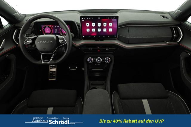 Skoda Kodiaq 2.0 TDI 142 kW 4x4 Sportline DSG Sportline, Pano, AHK, Navi, Matrix, el. Klappe, Side, 19-Zoll 