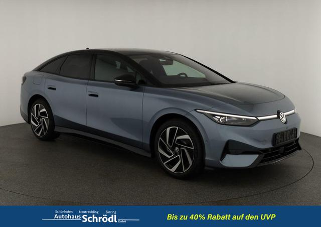 Volkswagen ID.7 - Pro 210 kW Black, HuD, IQ.Light, IQ.Drive, AreaView, Side, 20-Zoll