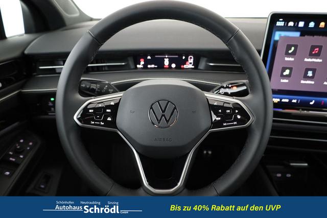 Volkswagen ID.7 Pro 210 kW Black, HuD, IQ.Light, IQ.Drive, AreaView, Side, 20-Zoll 