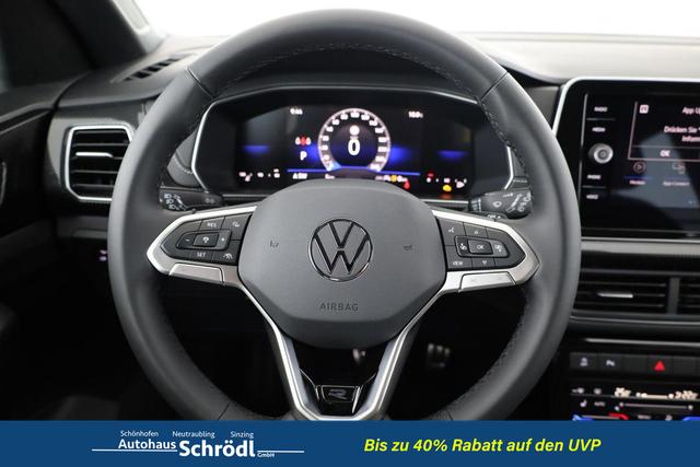 Volkswagen T-Cross 1.5 TSI 110 kW R-Line DSG R-Line, IQ.Light, Navi, Side, Kamera, 18-Zoll 