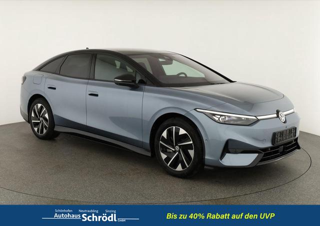 Volkswagen ID.7 - Pro 210 kW Black, AHK, HuD, IQ.Light, IQ.Drive, AreaView, Side, 19-Zoll