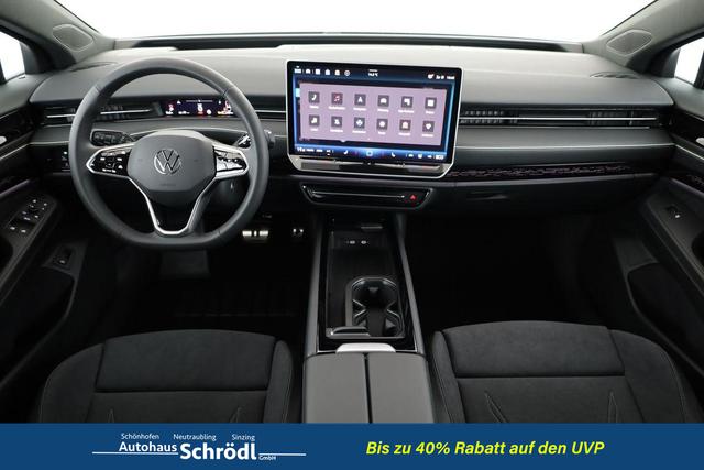 Volkswagen ID.7 Pro 210 kW Black, AHK, HuD, IQ.Light, IQ.Drive, AreaView, Side, 20-Zoll 