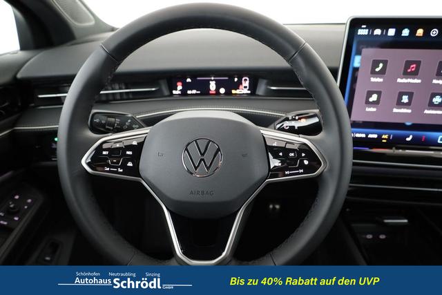 Volkswagen ID.7 Pro 210 kW Black, AHK, HuD, IQ.Light, IQ.Drive, AreaView, Side, 20-Zoll 