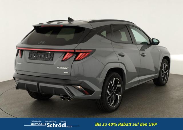 Hyundai TUCSON 1.6 T-GDI N-LINE DCT 4WD N-LINE, el. Klappe, Teilleder, Navi, Kamera, ACC 