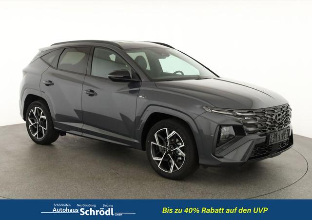 Hyundai TUCSON - 1.6 T-GDI N-LINE DCT 4WD N-LINE, el. Klappe, Teilleder, Navi, Kamera, ACC