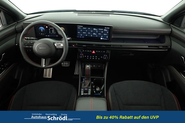 Hyundai TUCSON 1.6 T-GDI N-LINE DCT 4WD N-LINE, el. Klappe, Teilleder, Navi, Kamera, ACC 
