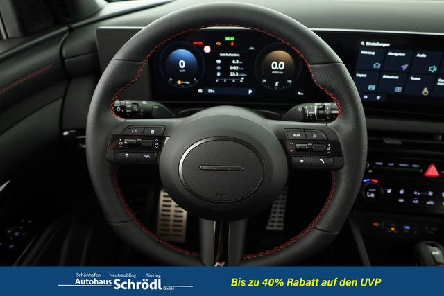 Hyundai TUCSON 1.6 T-GDI N-LINE DCT 4WD N-LINE, el. Klappe, Teilleder, Navi, Kamera, ACC 