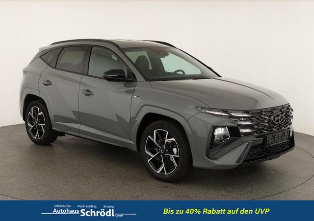 Hyundai TUCSON - 1.6 T-GDI DCT 4WD N-LINE N-LINE, AHK, el. Klappe, Teilleder, Navi, Kamera, ACC