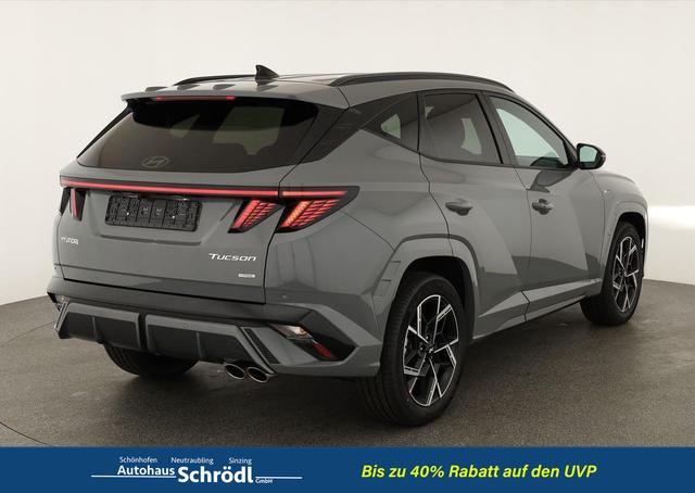 Hyundai TUCSON 1.6 T-GDI DCT 4WD N-LINE N-LINE, AHK, el. Klappe, Teilleder, Navi, Kamera, ACC 