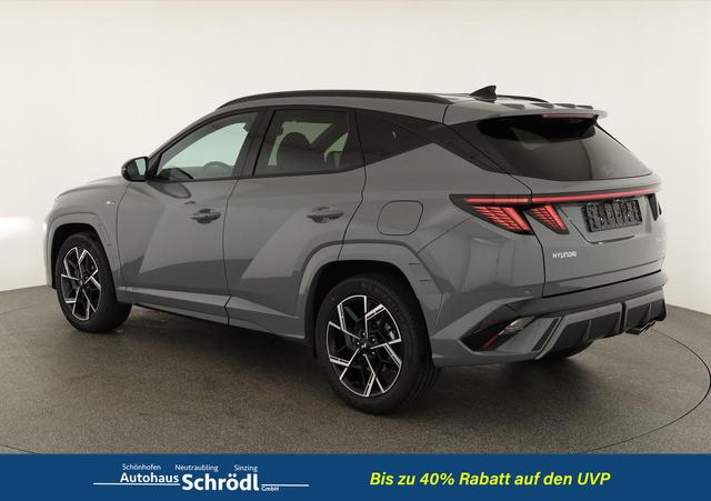 Hyundai TUCSON 1.6 T-GDI DCT 4WD N-LINE N-LINE, AHK, el. Klappe, Teilleder, Navi, Kamera, ACC 
