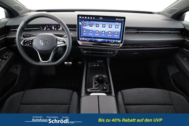 Volkswagen ID.7 Pro 210 kW Black, HuD, IQ.Light, IQ.Drive, AreaView, Side, 20-Zoll 