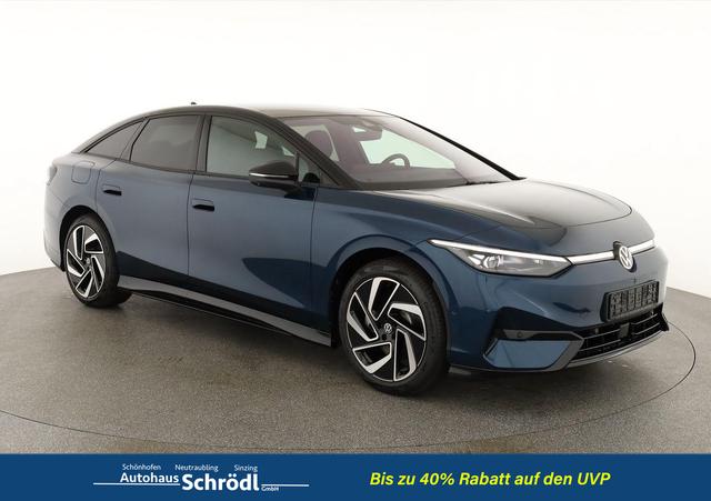 Volkswagen ID.7 - Pro 210 kW Black, AHK, HuD, IQ.Light, IQ.Drive, AreaView, Side, 20-Zoll