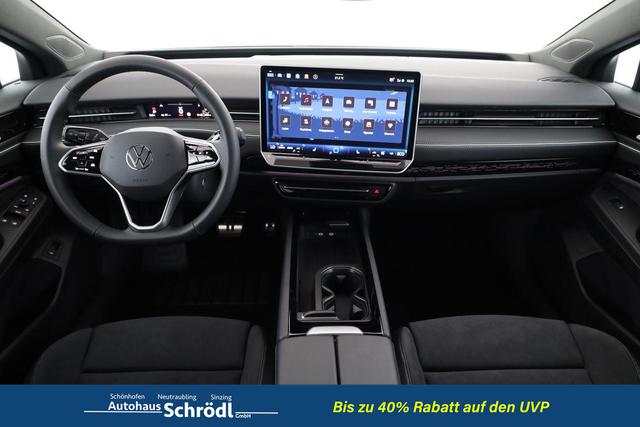 Volkswagen ID.7 Pro 210 kW Black, AHK, HuD, IQ.Light, IQ.Drive, AreaView, Side, 20-Zoll 