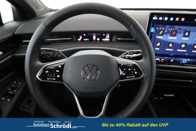 Volkswagen ID.7 Pro 210 kW Black, AHK, HuD, IQ.Light, IQ.Drive, AreaView, Side, 20-Zoll 