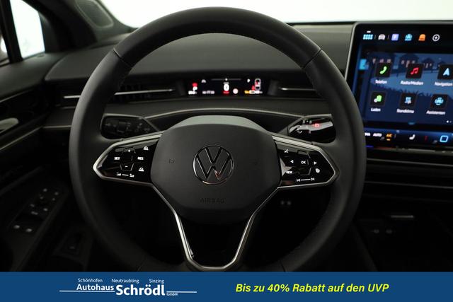 Volkswagen ID.7 Pro 210 kW Black, AHK, HuD, IQ.Light, IQ.Drive, AreaView, Side, 19-Zoll 