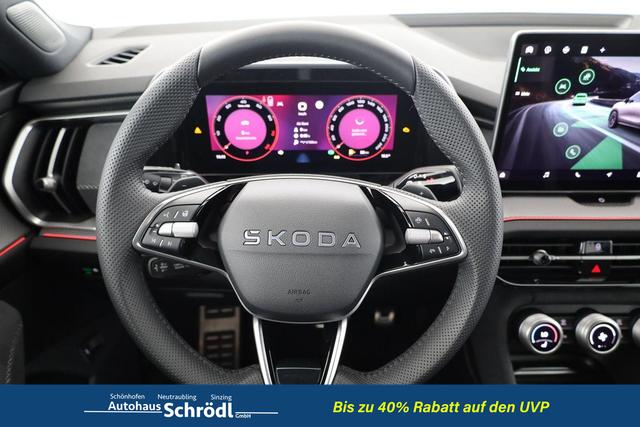 Skoda Kodiaq 2.0 TSI 150 kW 4x4 Sportline DSG Sportline, 7-Sitzer, AHK, Navi, Matrix, Side, Kamera, 19-Zoll, 4 J.-Garantie 