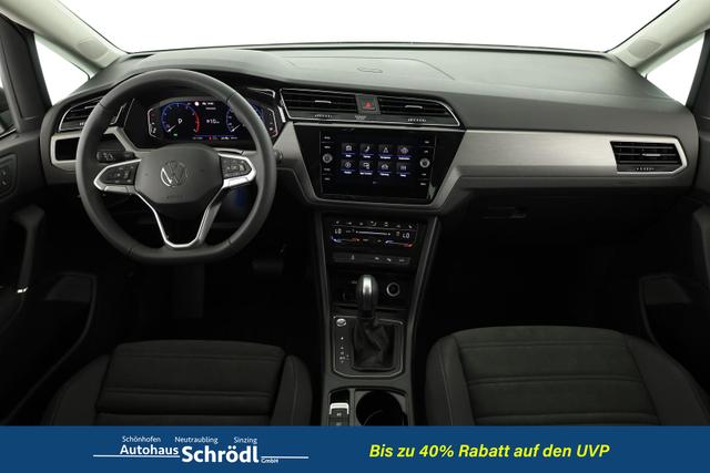 Volkswagen Touran Comfortline BMT/Start-Stopp 1.5 TSI DSG Comfortline, 7-Sitzer, AHK, Navi, Matrix, el. Klappe, Side, FS-beheizbar, 4 J.-Garantie 