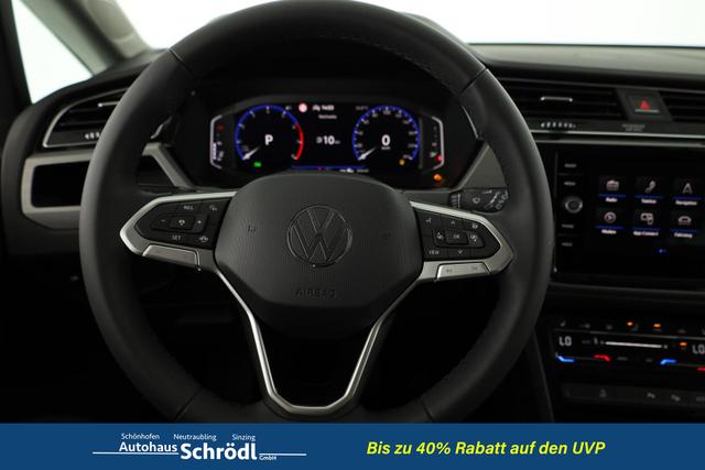 Volkswagen Touran Comfortline BMT/Start-Stopp 1.5 TSI DSG Comfortline, 7-Sitzer, AHK, Navi, Matrix, el. Klappe, Side, FS-beheizbar, 4 J.-Garantie 