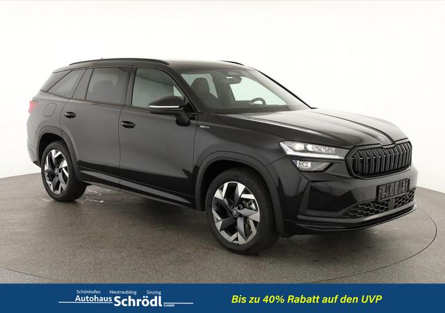 Skoda Kodiaq - 2.0 TDI 142 kW 4x4 Sportline DSG Sportline, 7-Sitzer, AHK, Navi, Matrix, el. Klappe, Side, 19-Zoll, 4 J.-Garantie