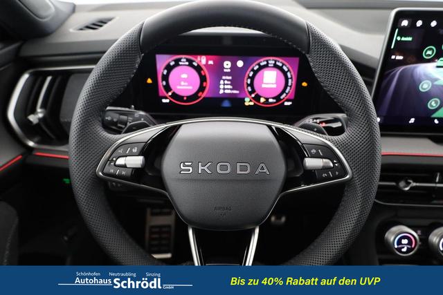Skoda Kodiaq 2.0 TDI 142 kW 4x4 Sportline DSG Sportline, 7-Sitzer, AHK, Navi, Matrix, el. Klappe, Side, 19-Zoll, 4 J.-Garantie 