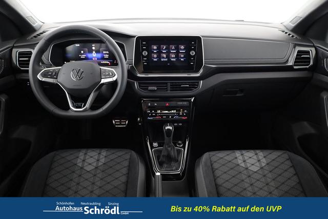 Volkswagen T-Cross 1.5 TSI 110 kW R-Line DSG R-Line, IQ.Light, Navi, Side, Kamera, 18-Zoll 