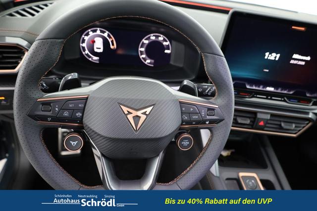 Cupra Leon Sportstourer 2.0 TSI 150 kW 4Drive DSG 4Drive, Navi, Side, Matrix, el. Klappe, 18-Zoll, 5 J.-Garantie 