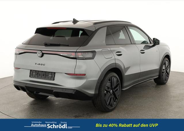 Volkswagen T-Roc 1.5 eTSI 110 kW R-Line DSG Black, neues Modell, 19-Zoll, sofort 