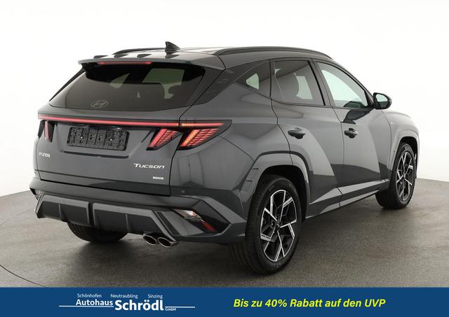 Hyundai TUCSON 1.6 T-GDI DCT 4WD N-LINE N-LINE, AHK, el. Klappe, Teilleder, Navi, Kamera, ACC 