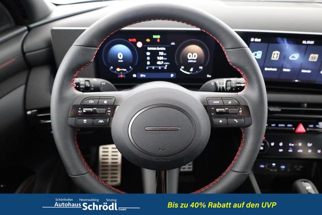 Hyundai TUCSON 1.6 T-GDI DCT 4WD N-LINE N-LINE, AHK, el. Klappe, Teilleder, Navi, Kamera, ACC 