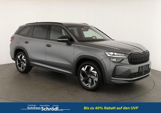 Skoda Kodiaq - 2.0 TDI 110 kW Sportline DSG Sportline, 7-Sitzer, AHK, Navi, Matrix, Kamera, Side, el. Klappe, 19-Zoll