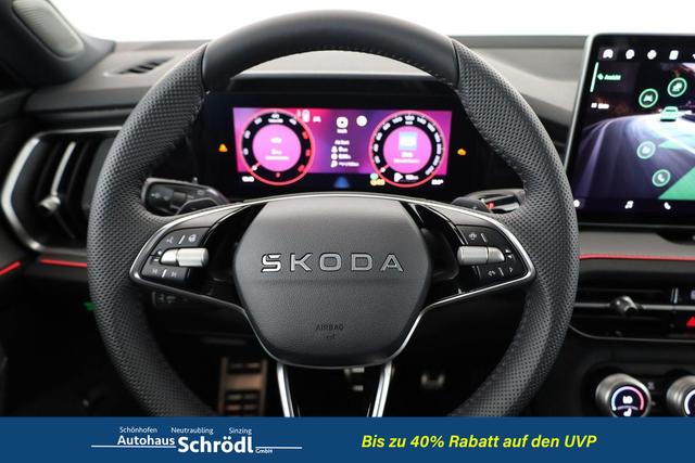 Skoda Kodiaq 2.0 TDI 110 kW Sportline DSG Sportline, 7-Sitzer, AHK, Navi, Matrix, Kamera, Side, el. Klappe, 19-Zoll 
