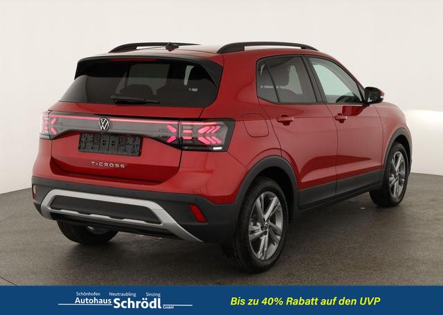 Volkswagen T-Cross 1.0 TSI 85 kW Life DSG Life, AHK, IQ.Light, Kamera, ACC, Side, 17-Zoll 