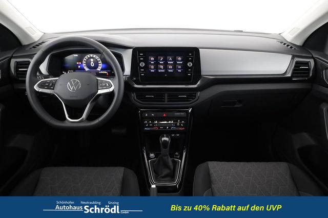 Volkswagen T-Cross 1.0 TSI 85 kW Life DSG Life, AHK, IQ.Light, Kamera, ACC, Side, 17-Zoll 