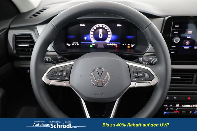 Volkswagen T-Cross 1.0 TSI 85 kW Life DSG Life, AHK, IQ.Light, Kamera, ACC, Side, 17-Zoll 