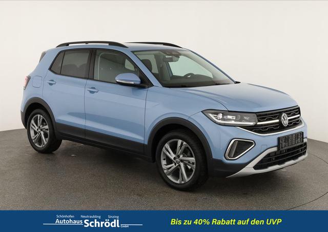Volkswagen T-Cross 1.0 TSI 85 kW Life DSG Life, AHK, IQ.Light, Kamera, ACC, Side, 17-Zoll 