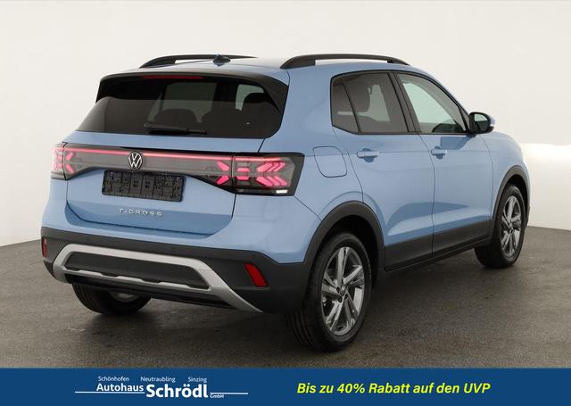 Volkswagen T-Cross 1.0 TSI 85 kW Life DSG Life, AHK, IQ.Light, Kamera, ACC, Side, 17-Zoll 